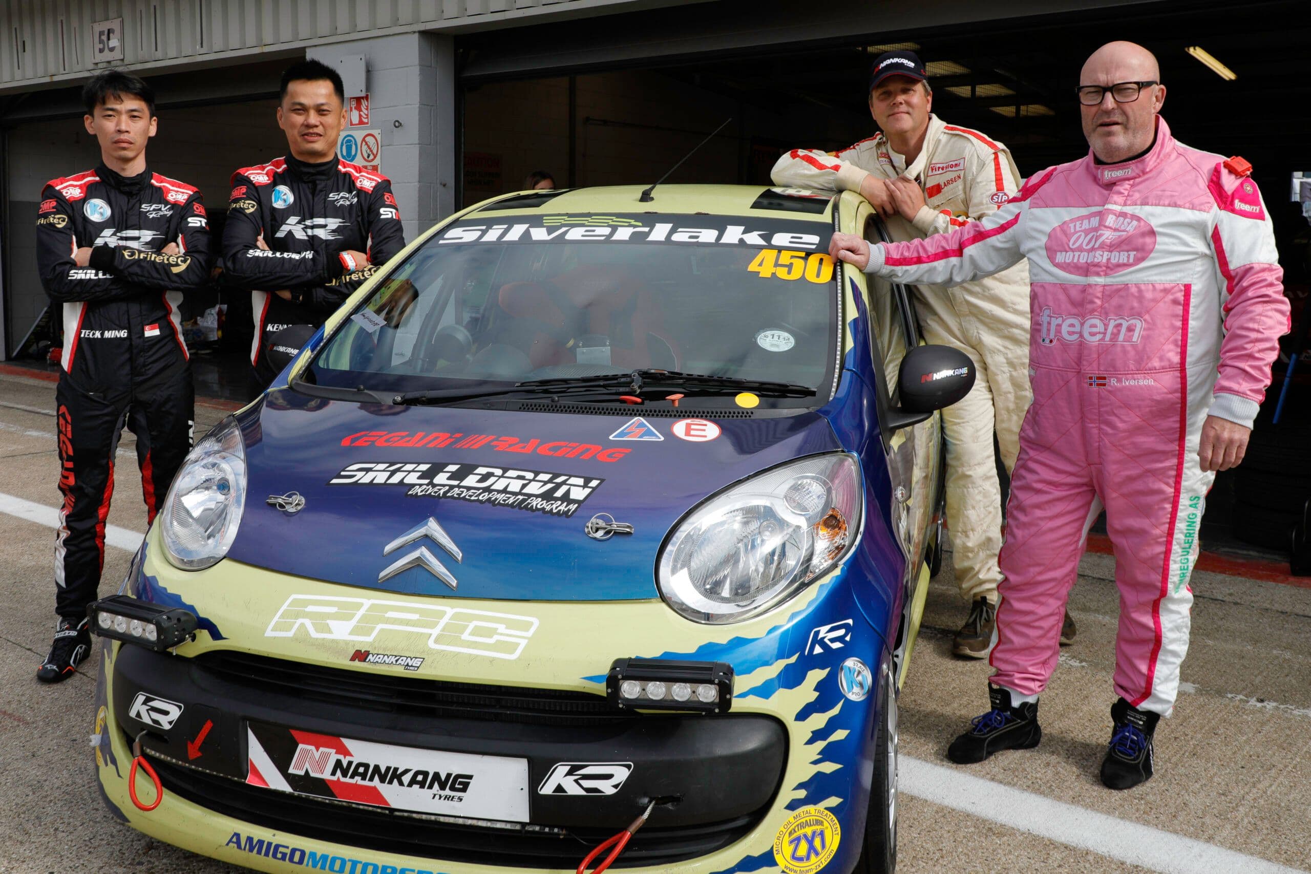 23:e plats på Silverstone 24-timmars för norska Team B-Zero Racing