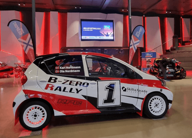 Endelig B-Zero biler i rally