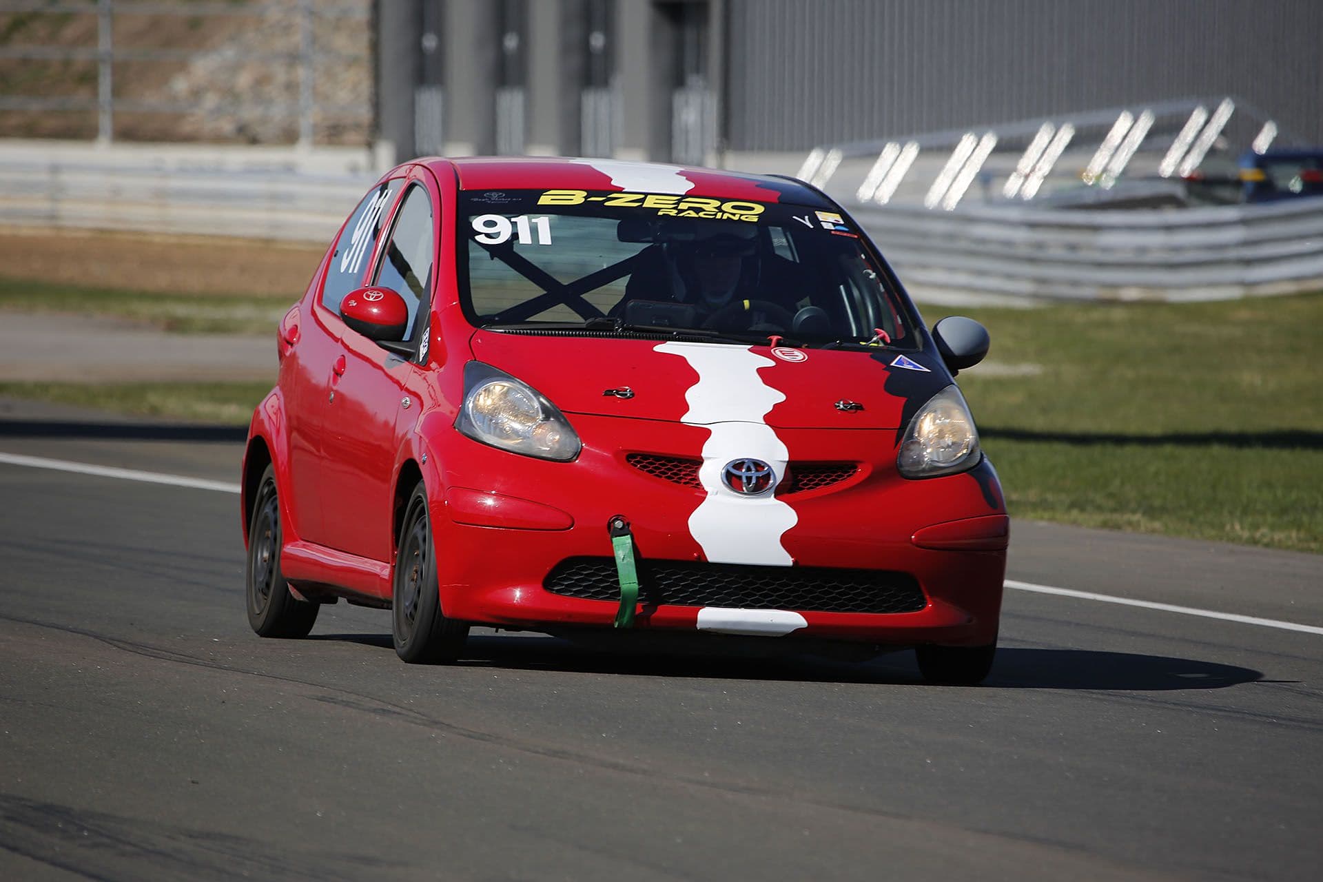 Testkörning på Kinnekulle Ring